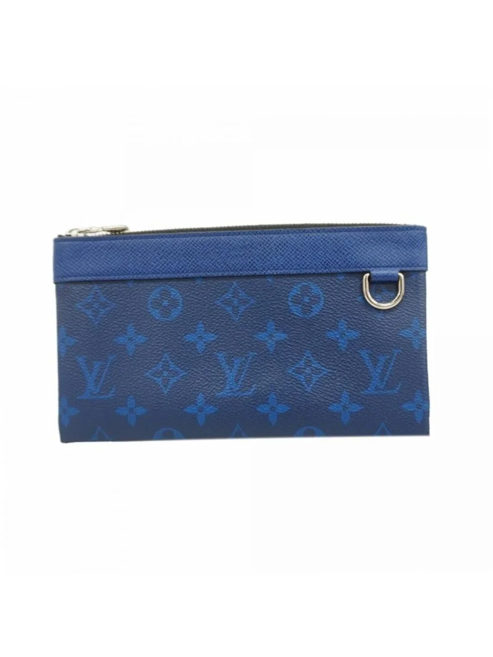 Louis Vuitton Wallet Taigarama Pochette Discovery Cobalt